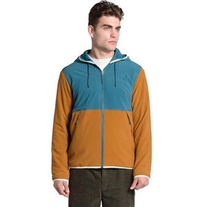 The North Face Mountain Sweatshirt Full Zip Hoodie water resistant zip pockets